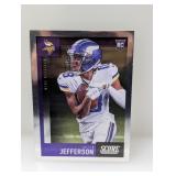 2020 Score Foil Justin Jefferson Rookie #449