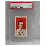 T206 Piedmont 150 John Mcgraw Portrait No Cap PSA2