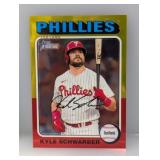 2024 Heritage Kyle Schwarber /699 Gold Chrome