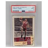 Lebron James 2004 Fleer Authentic #49 PSA 9