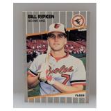 1989 Fleer Billy Ripken #616- ERROR- F*ck Face c