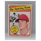 1969 Topps Baseball SAM McDOWELL ALL-STAR 435