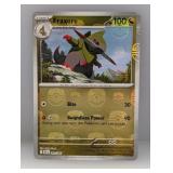 2025 Pokemon Black Bolt Fraxure Master Ball Holo