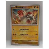 2025 Pokemon Groudon Master Ball Holo #49