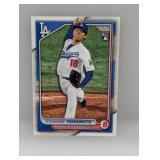 2024 Bowman Yoshinobu Yamamoto Rookie #36