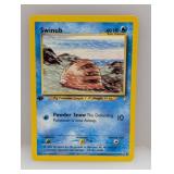 2000 Pokemon 1st Ed Neo Genesis Swinub #79 Edge