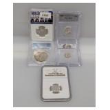 Mixed Lot of Graded Coins