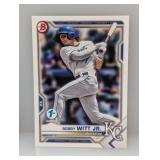 2021 Bowman 1st Edition Bobby Witt JR