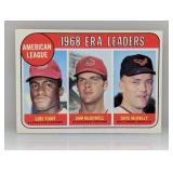 1969 Topps LEADERS TIANT/McDOWELL/McNALLY 7 I