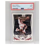 Lebron James 2004 Topps #23 PSA 9