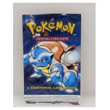 EMPTY 1999 Pokemon Opened Pack Blastoise