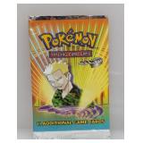 EMPTY 2000 Pokemon Gym Heroes Opened Pack