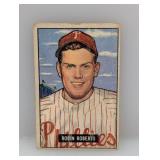1951 Bowman Robin Roberts #3 Damage
