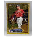 2012 Topps Gold Freddie Freeman #215