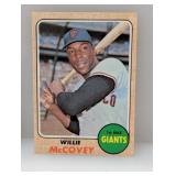 1968 Topps Willie McCovey corners