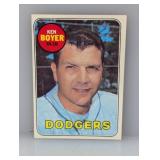 1969 Topps Baseball KEN BOYER 379 Indent