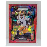 2024 Prizm Red Cracked Ice Jayden Daniels Rookie
