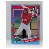 2023 Donruss Rated Prospect Foil James Wood #80