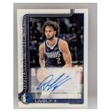 Topps 2025 Real One Auto Derek Lively Indent