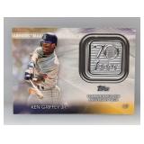 2021 Topps Griffey Jr 70th Anniversary Relic Patch