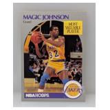 1990-1991 NBA Hoops MVP Magic Johnson #157