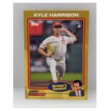 2024 Topps Gold Kyle Harrison Rookie #92