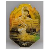 2022 Topps Gold Die-Cut Fire Aaron Judge #10