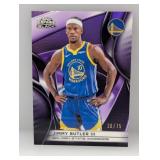 Topps Chrome Black Jimmy Butler 38/75 Purple Ref