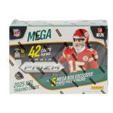2025 Prizm Football Hobby Mega Box Purple Pulsar