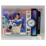 2026 Chrome Shohei Ohtani Refractor Big Ticket