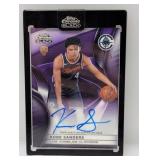 Topps Chrome Black Kobe Sanders Auto RC 55/75