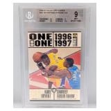 1996-97 CC Kobe Bryant Shareef Abdur Rakim RC BGS9