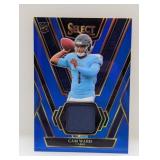 2025 Select Cam Ward #RSW-CWD RC Blue RC Swatches
