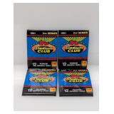 (4) 1991 Topps Stadium Club Series 2 packs