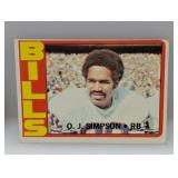 1972 Topps Oj Simpson #160 Edges/Crease