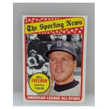 1969 Topps BILL FREEHAN ALL-STAR 431 Scratch/Edge