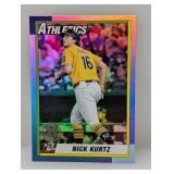 2025 Topps Nick Kurtz RC Foilboard 35th Variation