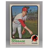 1973 Topps RICH GOSSAGE HOFRï¿½ALSO ROOKIE CARD 174