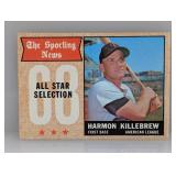 1968 Topps Baseball HARMON KILLEBREW HOFR 361