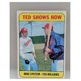 1969 Topps Baseball TED SHOWS HOW HOFR 539 Stain