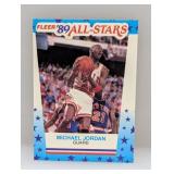1989-90 Fleer ï¿½89 All-Stars Sticker Michael Jordan