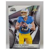 Topps Chrome Black Justin Herbert Chrome Ref /299