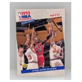 1993-94 UD NBA Playoffs Highlights JMichael Jordan