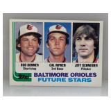 1982 Topps Cal Ripken Jr RC & Bonner & Schneider