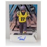 /99 2024 Leaf PressPass Prem Troy Franklin RC Auto