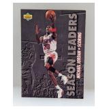 1993-94 UD Season Leaders Scoring Michael Jordan
