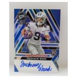 14/20 2024 Leaf PP Prem Ref Treshaun Ward RC Auto