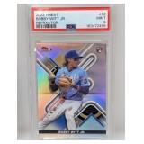2022 Topps Finest Bobby Witt Jr RC Ref 62 PSA 9