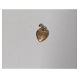 14K Gold Filled Heart Locket Pendant