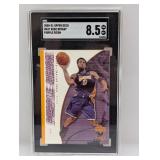 2000-01 UD Purple Reign #437 Kobe Bryant SGC 8.5